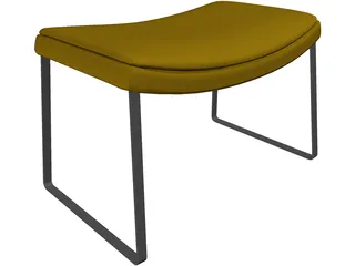 Chairs Italian Metropolitan 3D Model preview