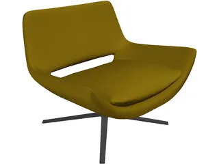 Chairs Italian Metropolitan 3D Model preview