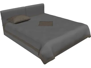 Bed 3D Model preview