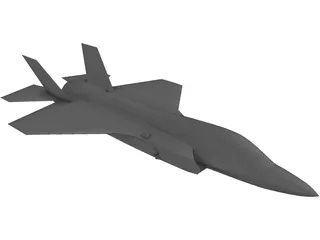 Lockheed Martin JSF F-35 3D Model preview