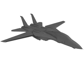 F-14D Tomcat 3D Model preview