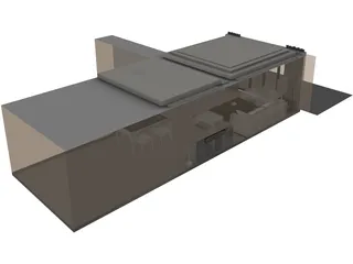 Room Interior 3D Model preview