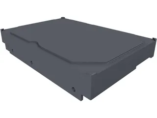 Seagate HDD 3D Model preview