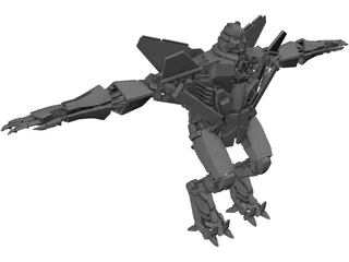 Transformers Sentinel Prime 3D Model preview