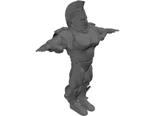 Spartan 3D Model preview