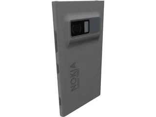 Nokia Lumia 1001 3D Model preview