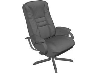 Armchair 3D Model preview