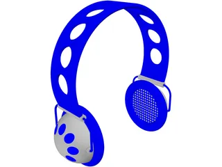 Headphones 3D Model preview