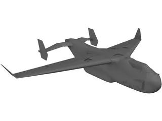 Transformers Movie Autobot Stratosphere - Vehicle Mode 3D Model preview