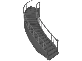 Staircase 3D Model preview