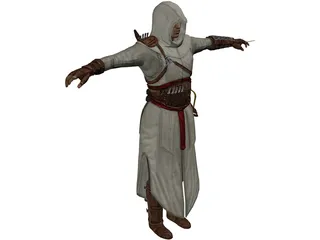 Assassin Creed Altair 3D Model preview