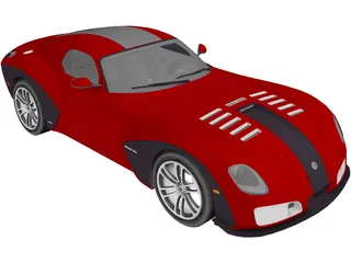 Devon GTX Prototype 3D Model preview