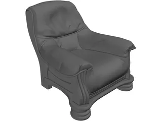 Armchair 3D Model preview