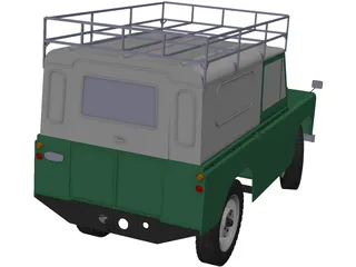 Land Rover 3D Model preview