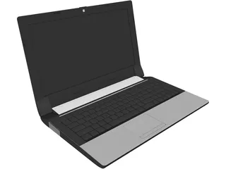 Asus Laptop 3D Model preview