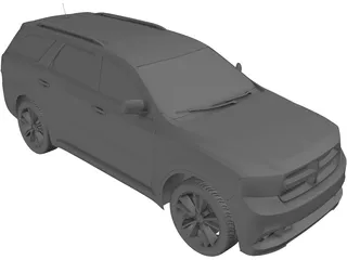 Dodge Durango (2011) 3D Model preview