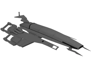Mass Effect Normandy SSV SR1 3D Model preview