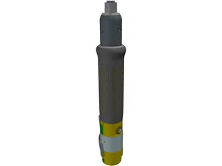 Atlas Copco Screwdriver 3D Model preview