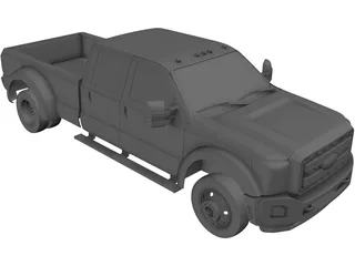 Ford F-550 Super Duty 3D Model preview
