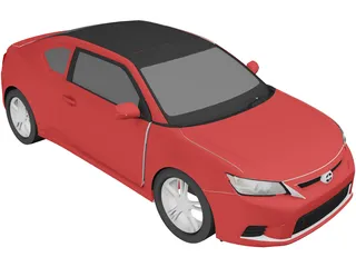 Scion tC 3D Model preview