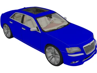 Lancia Thema (2013) 3D Model preview
