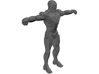 Ironman Mark 6 3D Model preview
