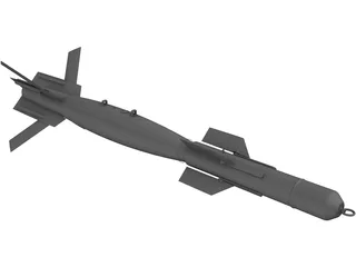 GBU-24 Paveway III 3D Model preview