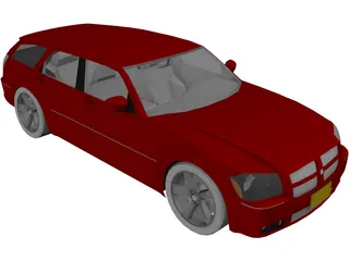 Dodge Magnum SRT8 3D Model preview