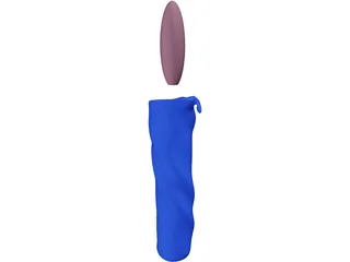 Candle 3D Model preview