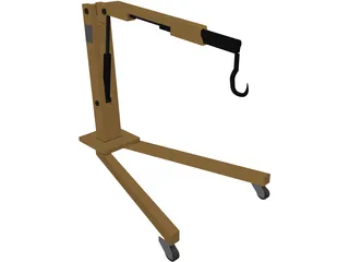 Mechanical Arm 3D Model preview