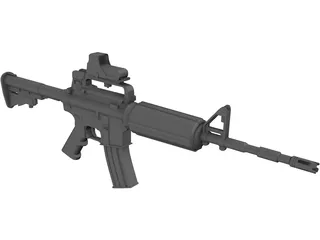 M16 3D Model preview