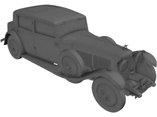 Bentley (1932) 3D Model preview