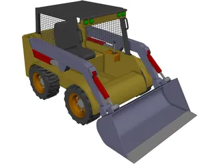 Loader 3D Model preview