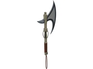 Short Axe Of Desolation 3D Model preview