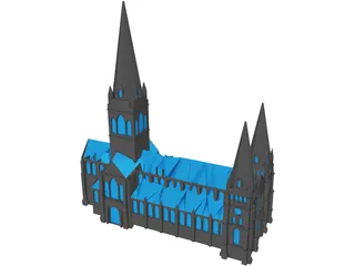 St. Pauls Cathedral 3D Model preview