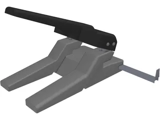 Leitz Hole Puncher 3D Model preview