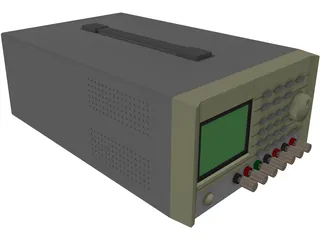 Instek Power Supply 3D Model preview