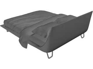 Bed 3D Model preview