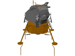 Apollo Lunar Module LEM 3D Model preview