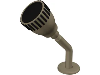 Showerhead 3D Model preview