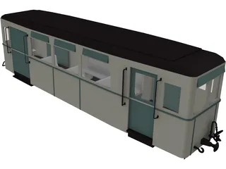 Carrage 3D Model preview