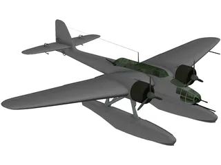 Heinkel He 115C-1 3D Model preview
