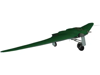 Horten Ho 229 A-1 3D Model preview