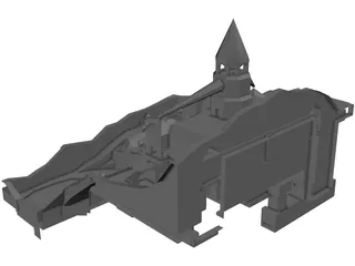 Marres Castle 3D Model preview