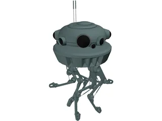 E-Droid 3D Model preview