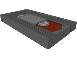 Videotape Digital 3D Model preview