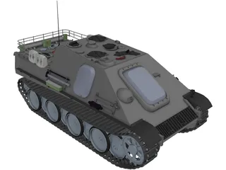 Resource Tank 3D Model preview