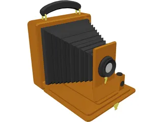 Camera 3D Model preview