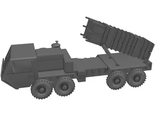 MIM-101 Patriot Mounted 3D Model preview