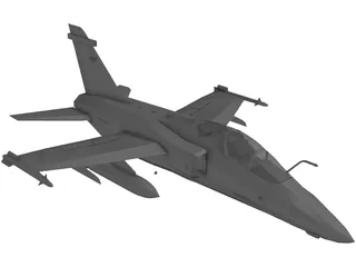 Embraer AMX-T Two Seat Trainer 3D Model preview